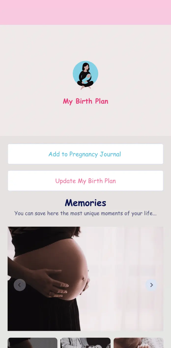 Birth Plan App