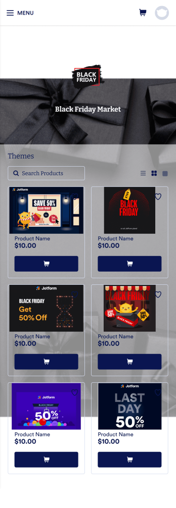 Black Friday App Template