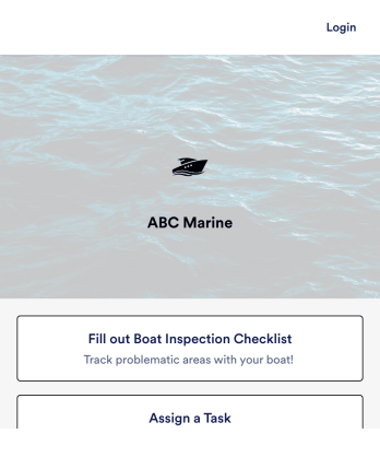 Boat Maintenance App Template