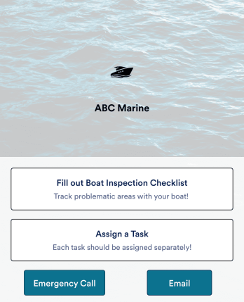Boat Maintenance App Template