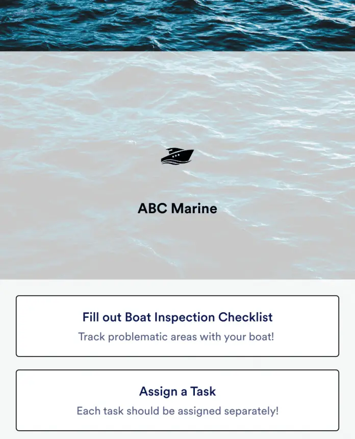 Boat Maintenance App