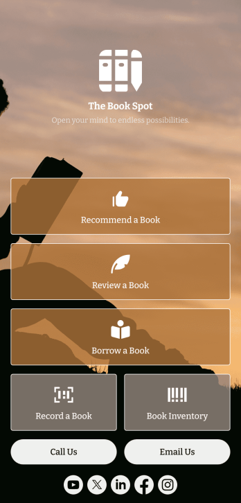 Book Recommendation App Template