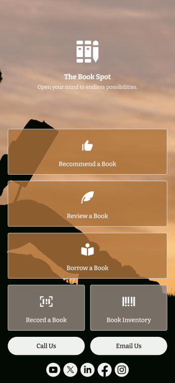 Book Recommendation App Template