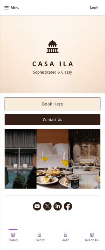 Booking App Template