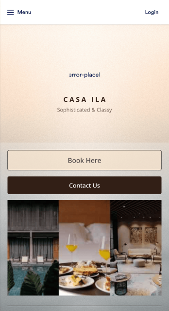 Booking App Template