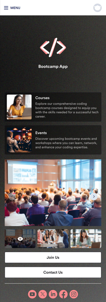 Bootcamp App Template