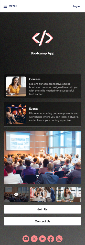Bootcamp App Template