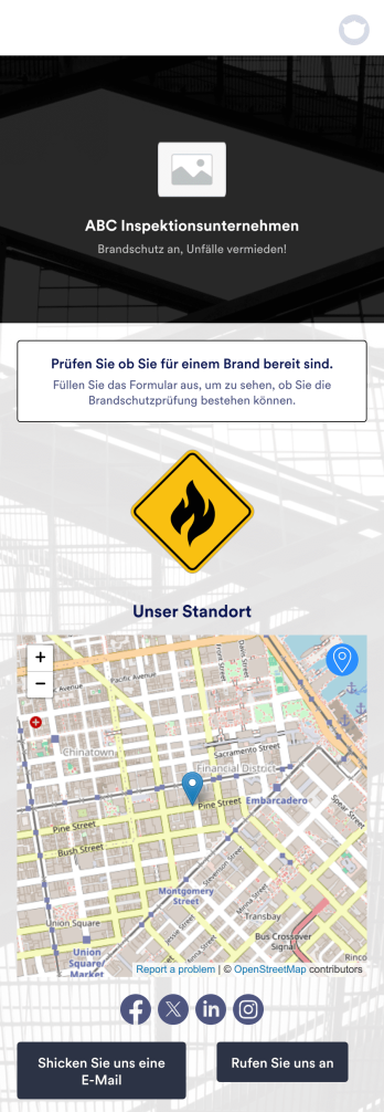 Brandschutz-App Template