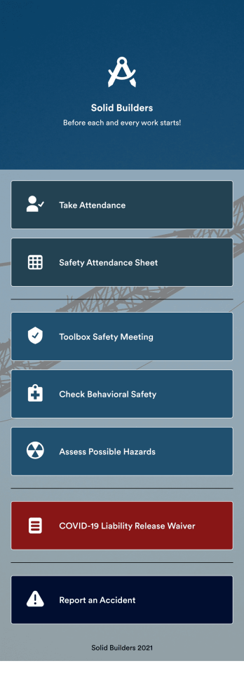 Briefing App Template
