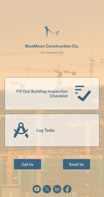 Building Inspection App Template