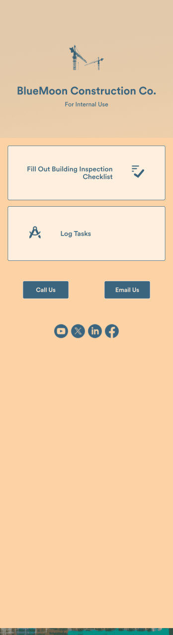 Building Inspection App Template