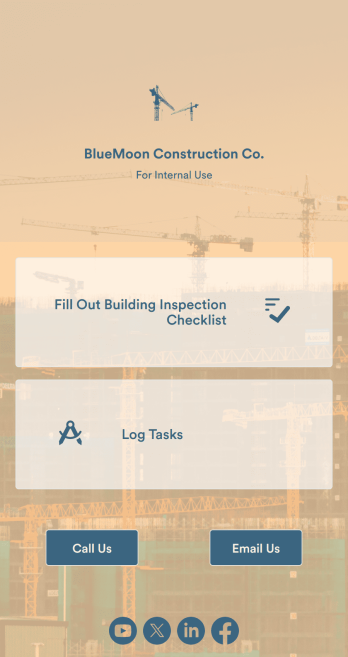 Building Inspection App Template