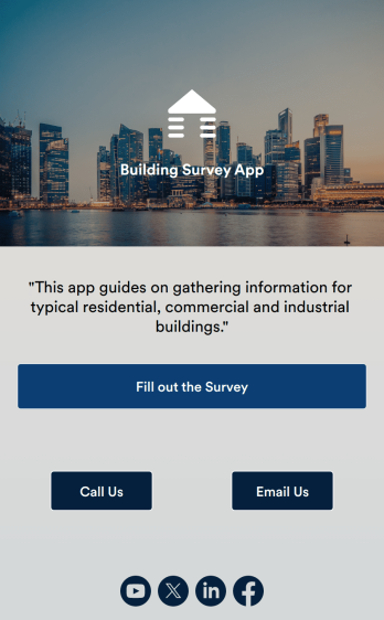 Building Survey App Template