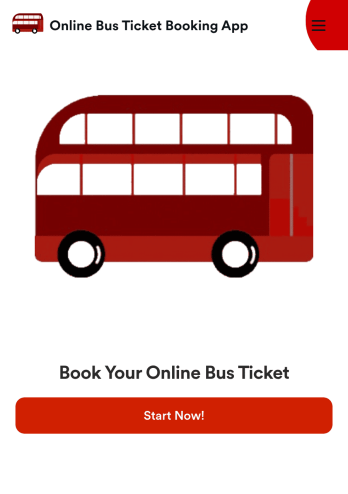 Bus Ticket Booking App Template