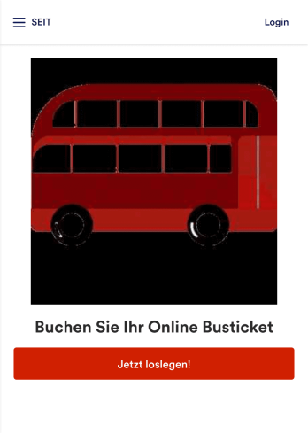 Bus Ticket Buchung App Template