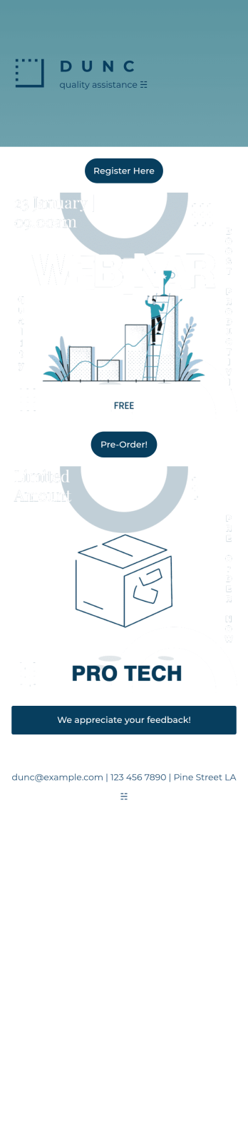 Business Instagram Bio Link App Template