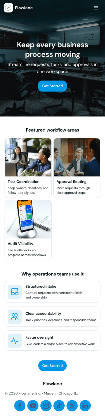 Business Process Management App Template