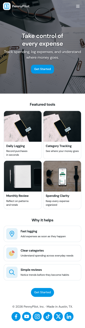 Calculate Expenses App Template