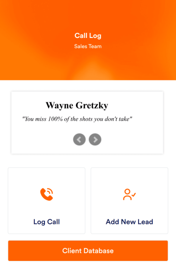 Call Tracking App Template