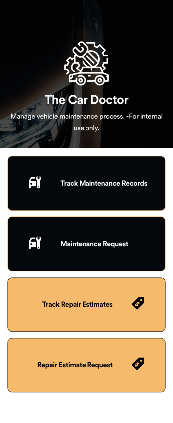 Car Maintenance App Template