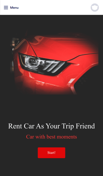 Car Rental App Template