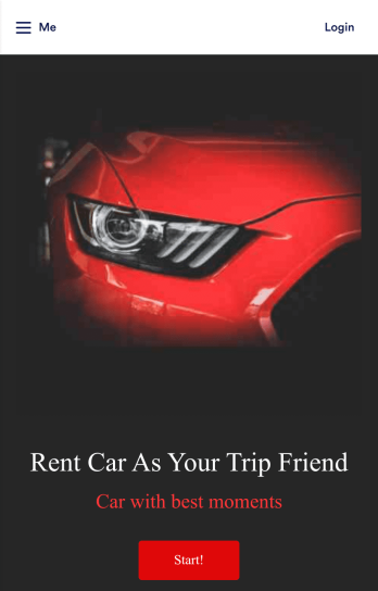 Car Rental App Template