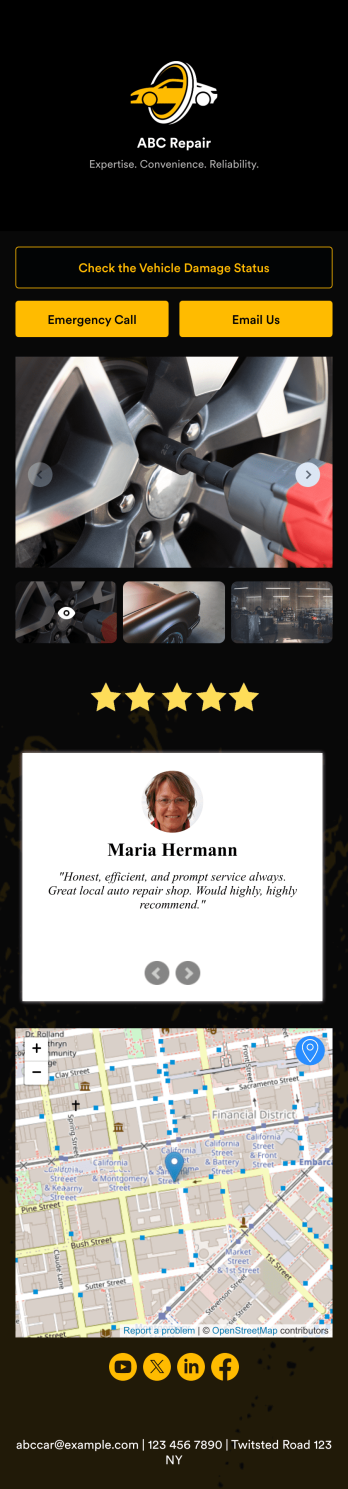 Car Repair Estimate App Template