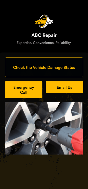 Car Repair Estimate App Template