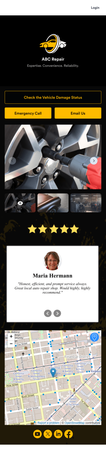 Car Repair Estimate App Template