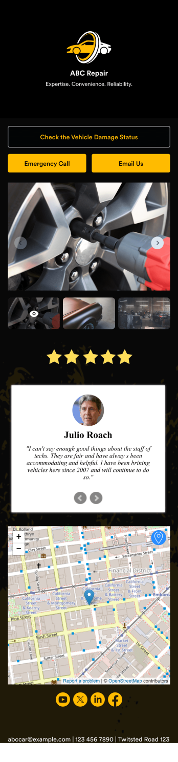 Car Repair Estimate App Template