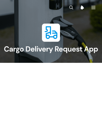 Cargo Delivery Request App Template