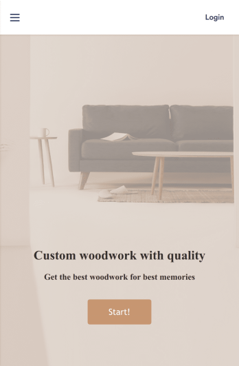 Carpentry Design App Template