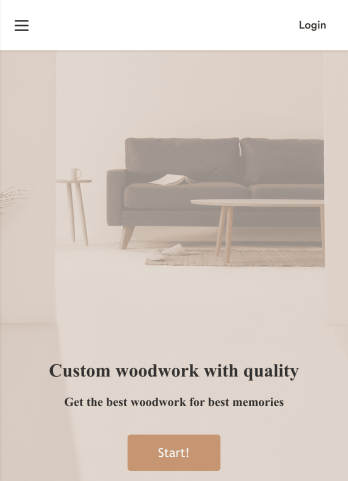 Carpentry Design App Template