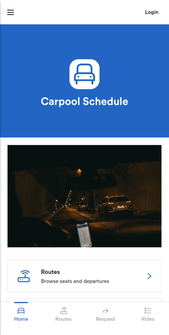 Carpool Schedule App Template