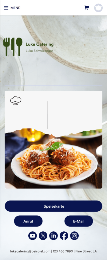 Catering Service App Template