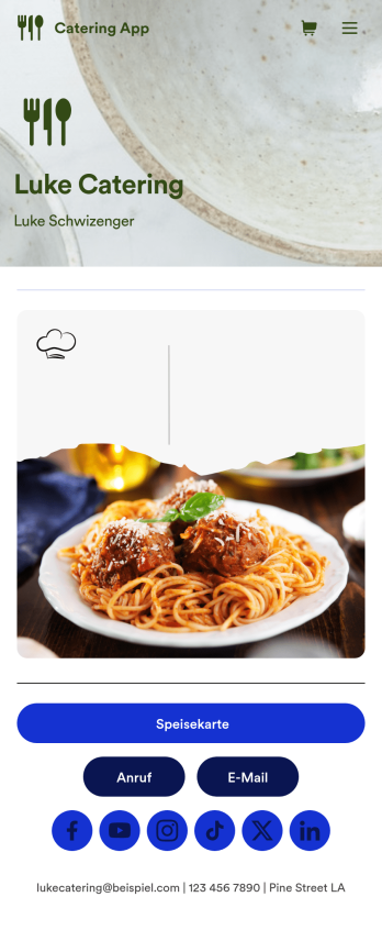 Catering Service App