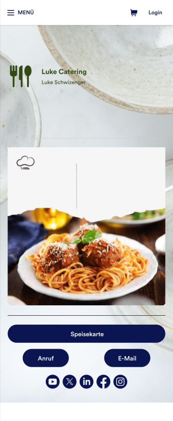 Catering Service App Template