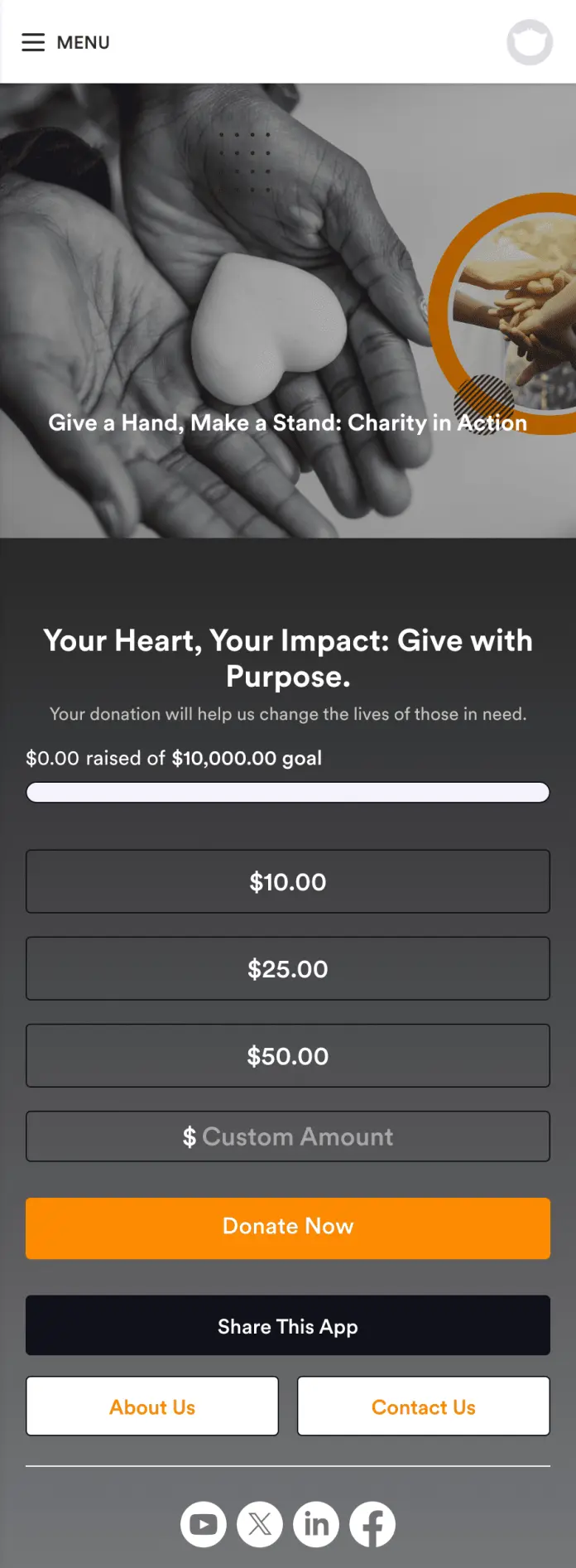 Charity Donation App