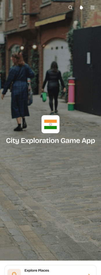 City Exploration Game App Template