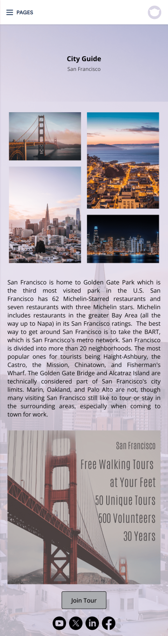 City Guide App Template