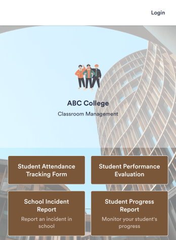 Classroom Management App Template