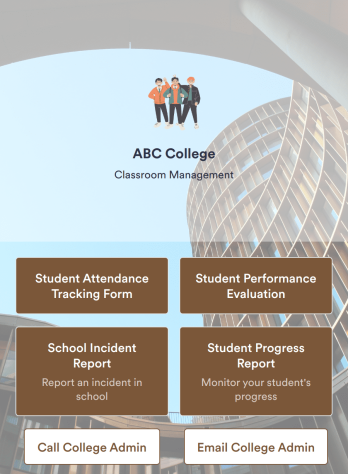 Classroom Management App Template