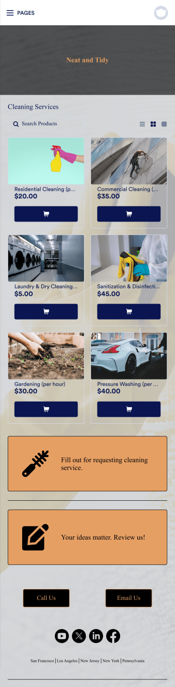 Cleaning Service App Template