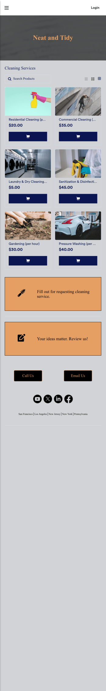 Cleaning Service App Template
