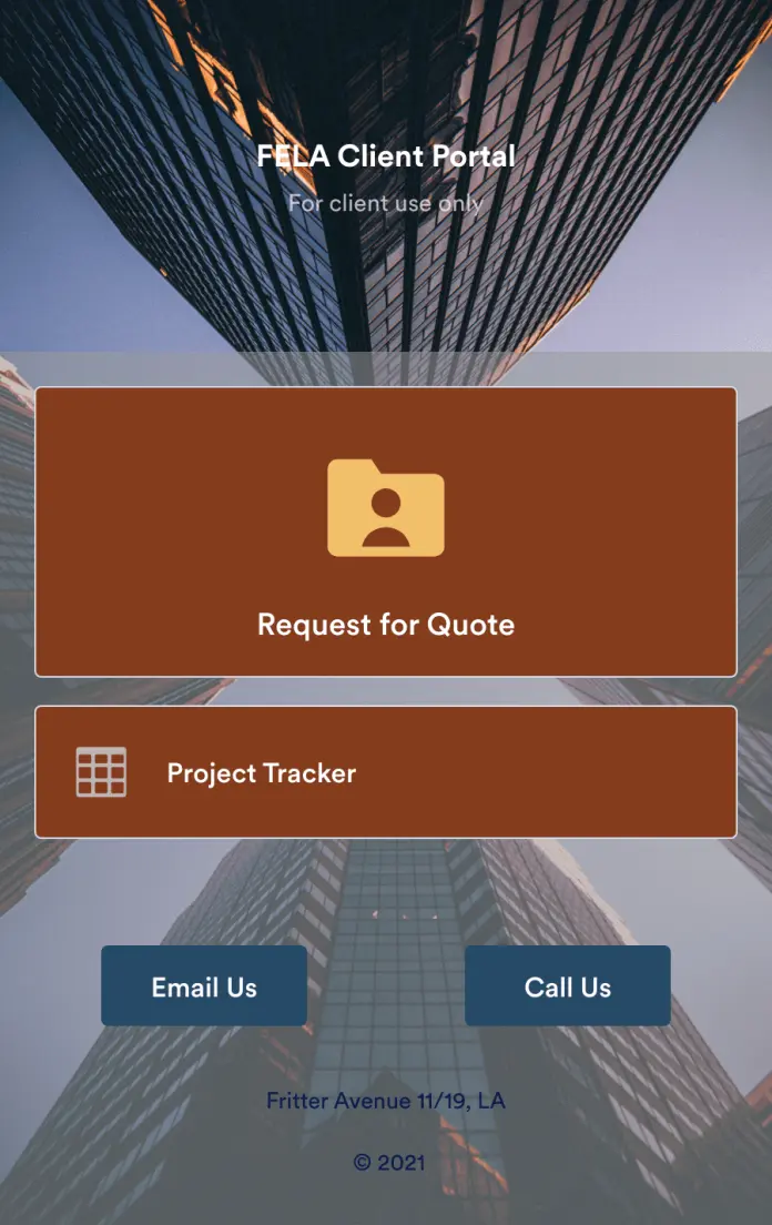 Client Portal App