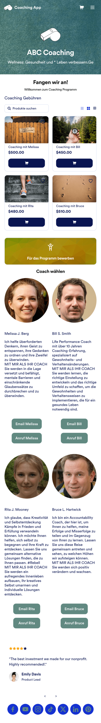 Coaching App