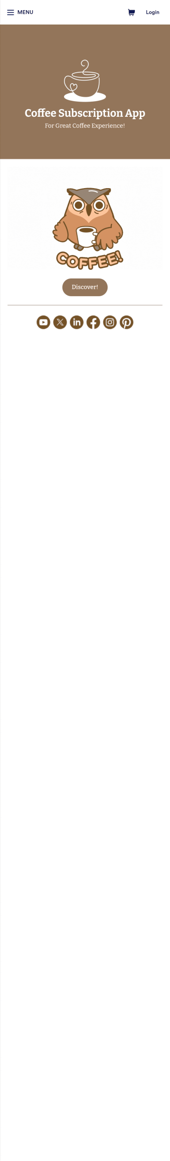 Coffee Subscription App Template