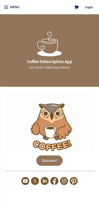 Coffee Subscription App Template