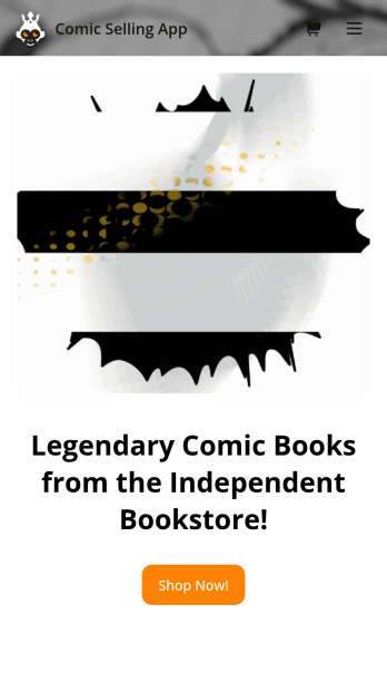 Comic Selling App Template