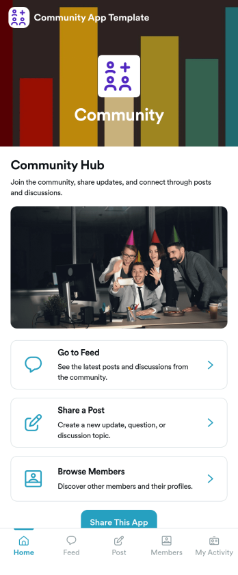 Community App Template